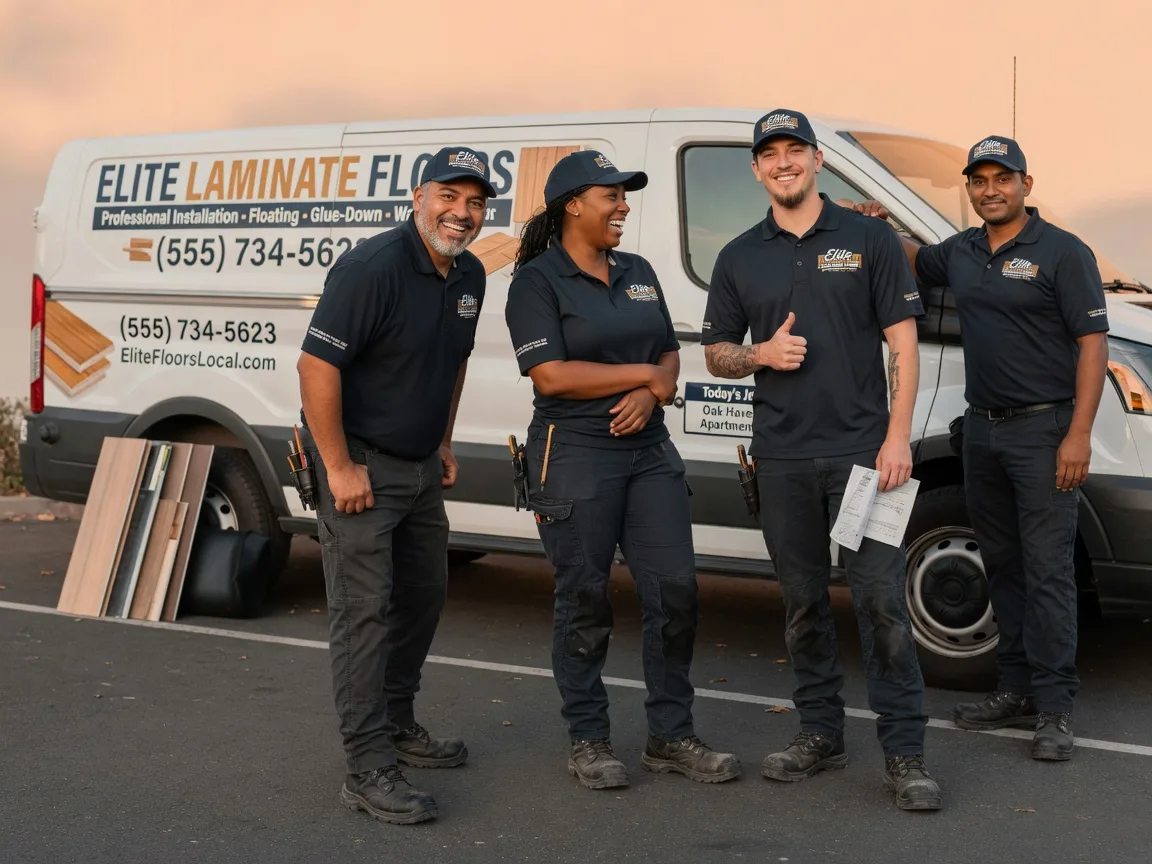 Laminate flooring installation company in Marengo, OH